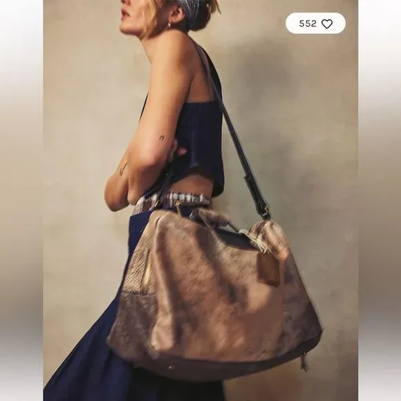 We The Free Ash Leather Weekender Bag - Picture 2 of 9